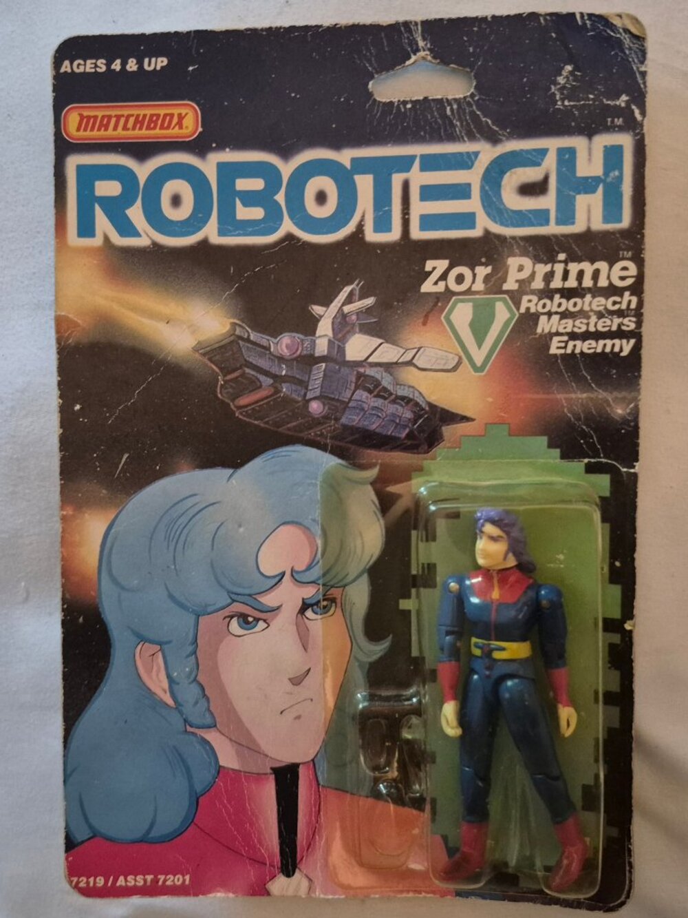Zor Prime from Robotech. '85. Vintage collectible.No gun....